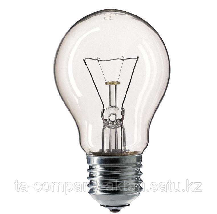 Лампа ЛОН 100 Вт Е27 (A55 100W CL) Pilа - фото 1 - id-p66182325