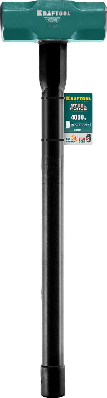KRAFTOOL STEEL FORCE 4 кг кувалда со стальной удлинённой обрезиненной рукояткой (2009-4) - фото 3 - id-p64563631
