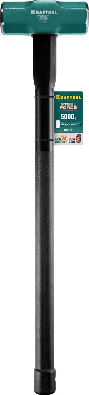 KRAFTOOL STEEL FORCE 5 кг кувалда со стальной удлинённой обрезиненной рукояткой (2009-5) - фото 3 - id-p64563632