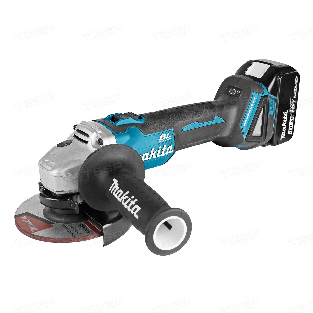 Аккумуляторная угловая шлифовальная машина Makita DGA504RF