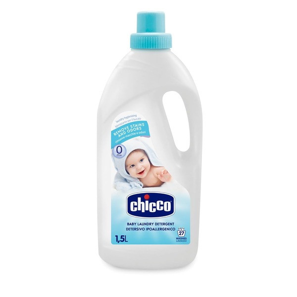 Жидкий порошок Chicco для стирки детского
белья 1,5л 0+