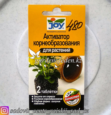 Активатор корнеобразования для растений JOY, 2 таблетки., фото 2