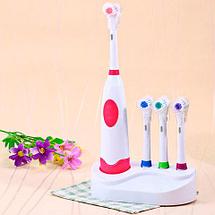 Зубная щётка электрическая ELECTRIC TOOTHBRUSH со сменными насадками, фото 3