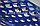 Футбольные щитки под гетры с силиконовой сеткой без резинок, синие, фото 9