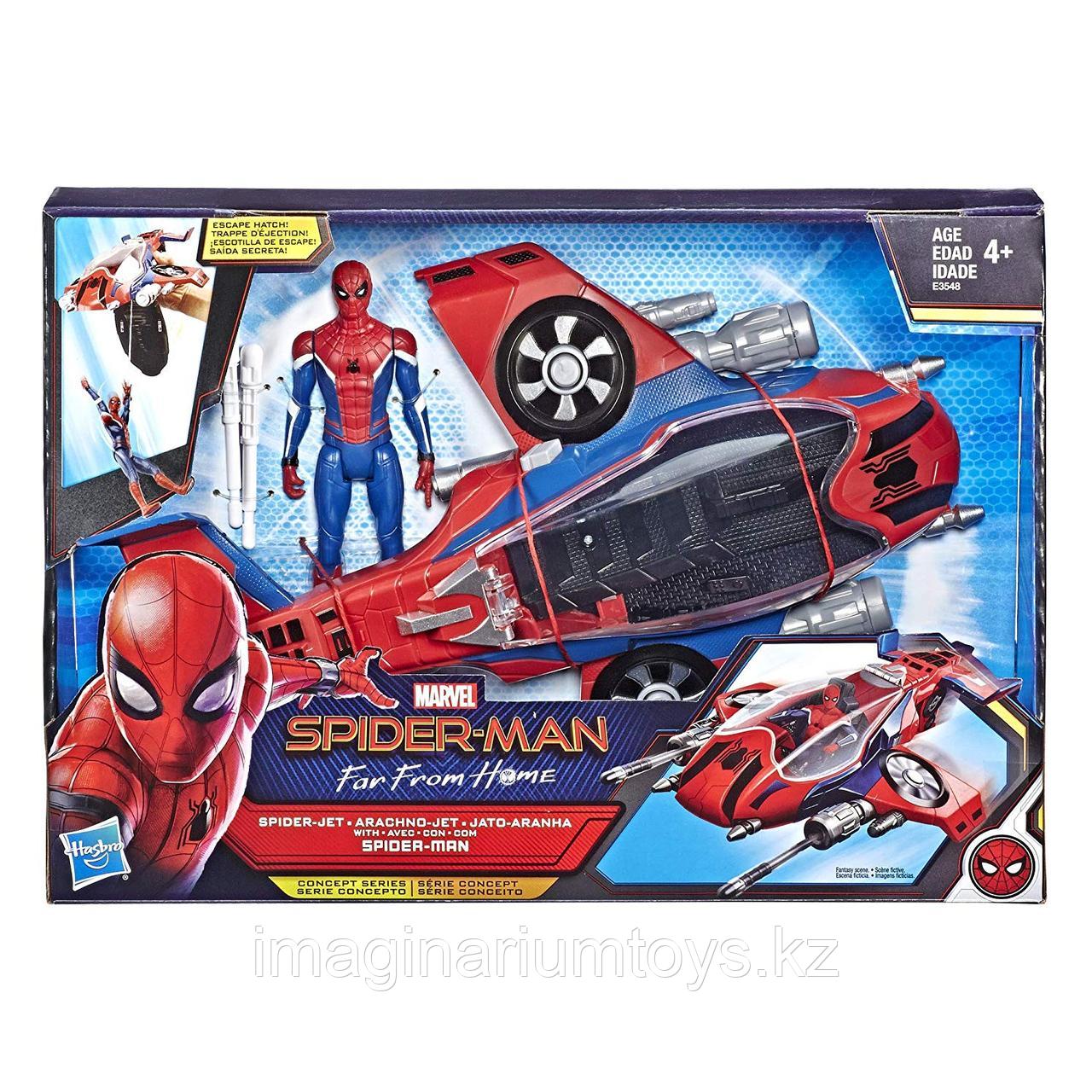 Человек-паук Spiderman с самолетом. Игровой набор Hasbro - фото 3 - id-p66246165