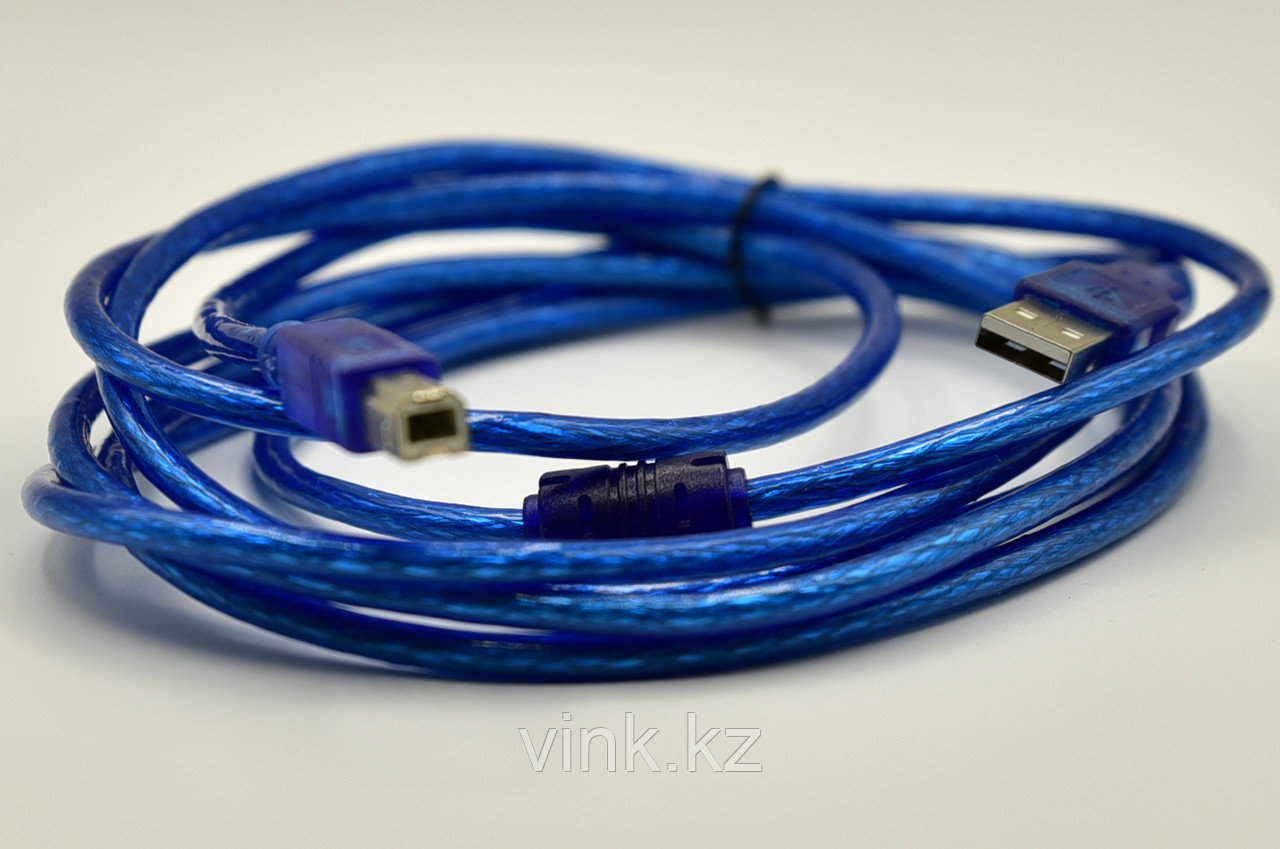 Шнур USB для принтера, 5 метров, фото 1