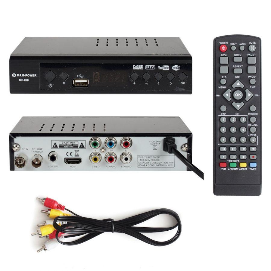 Цифровой ресивер OTAU TV  DVB-T5 MRM-POWER MR-020