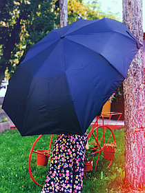 Зонт кривой , черный