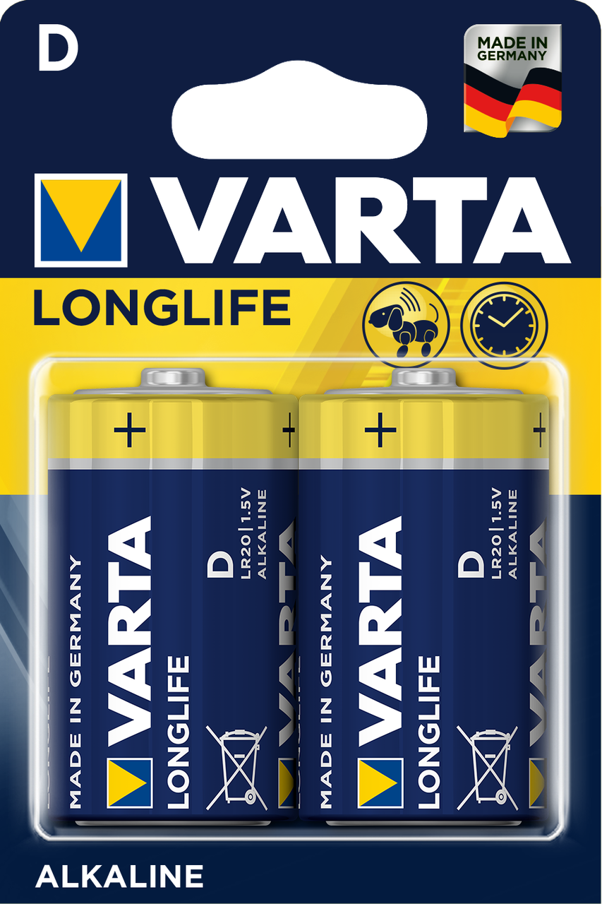 Батарейка Varta LongLife D