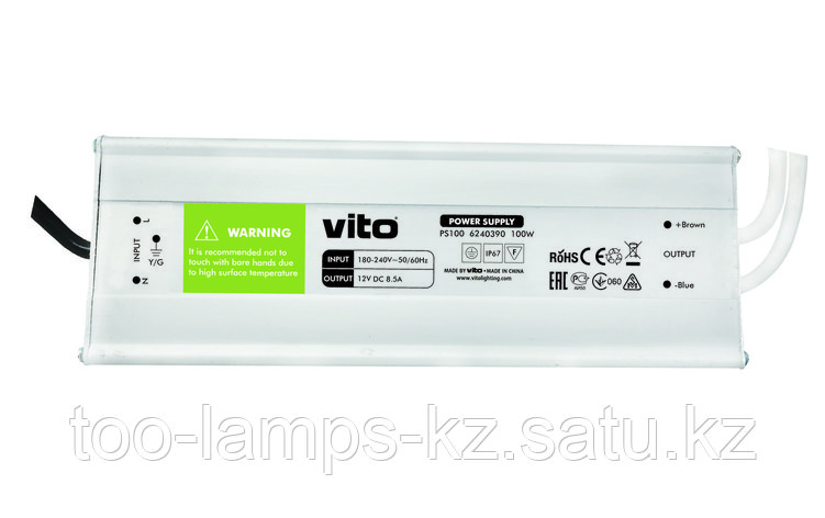 Блок питания PS100/100W/12VDC/IP67, фото 2