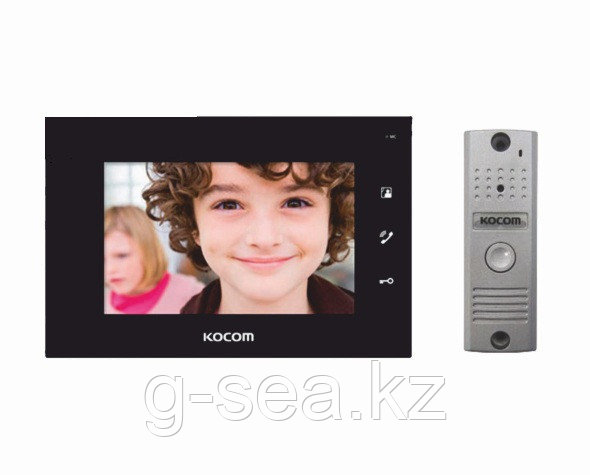 Комплект видеодомофона KOCOM KCV-A374B+KC-MC20 - фото 1 - id-p66249134