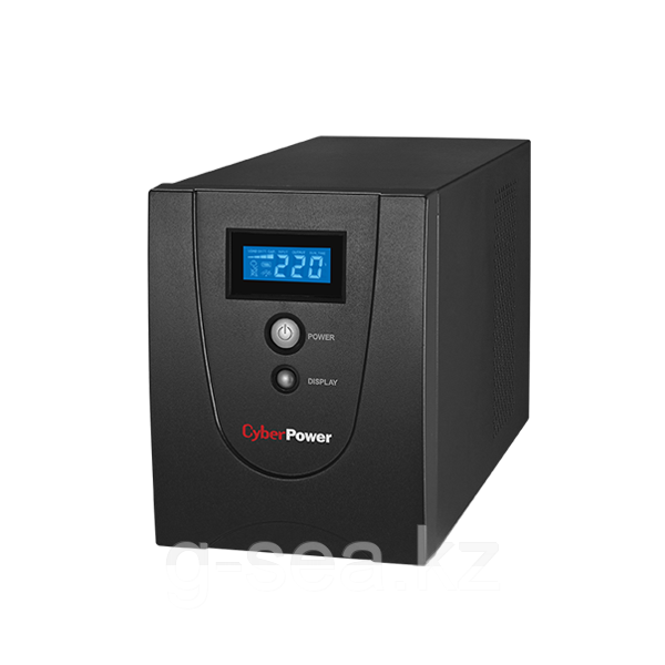 VALUE1500ELCD Интерактивный ИБП, CyberPower VALUE1500ELCD, выходная мощность 1500VA/900W, LCD, AVR