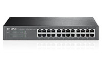 Коммутатор, TP-Link, TL-SG1024D, Настольный, 24 порта 10/100/1000M RJ45, Без PoE.