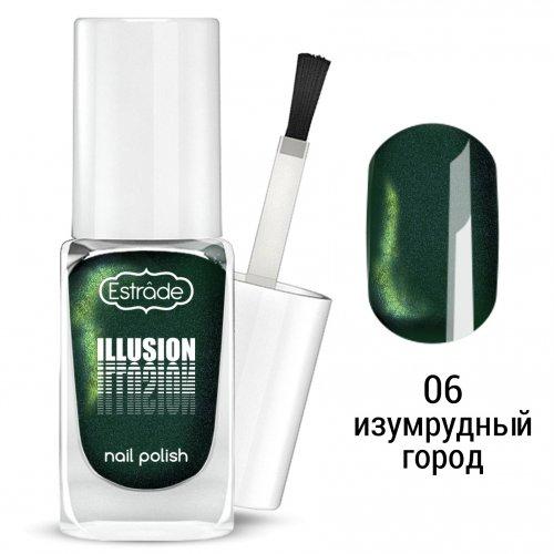 Сияющий лак для ногтей ESTRADE  ILLUSION nail polish тон 06