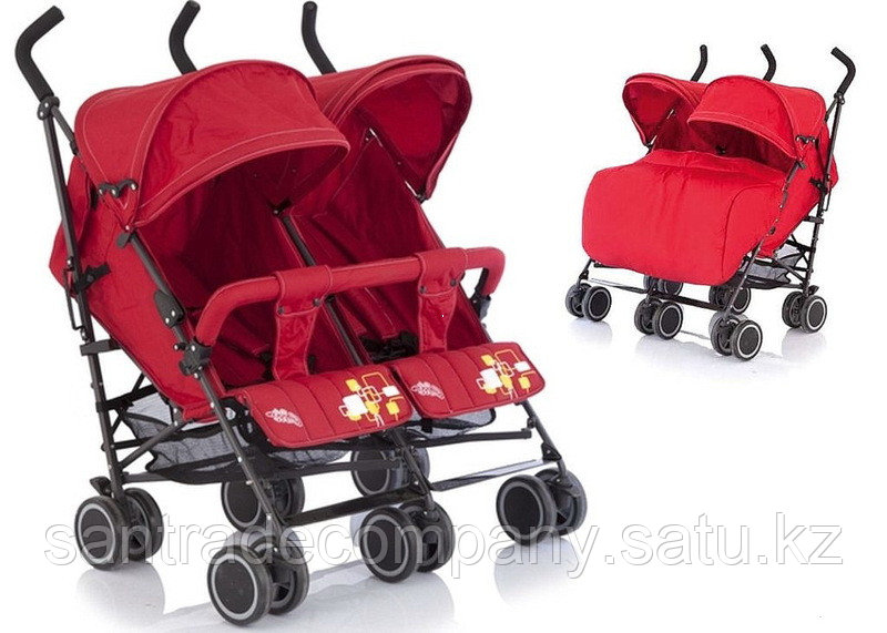 Коляска Baby Care Citi Twin(red)