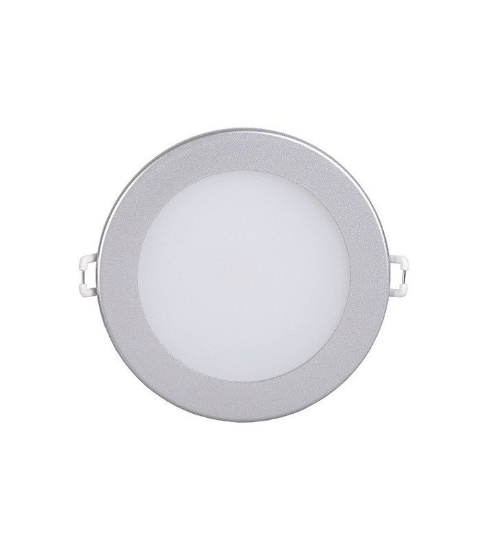 LED Спот панель круглая встраимаевая 18w d242 4000K серебро - фото 1 - id-p66268501