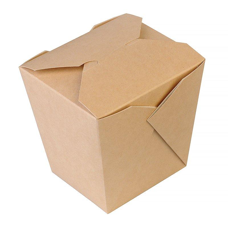 Коробка д/лапши картонная склеенная ECO NOODLES gl 700мл, внеш. 101х101х106мм, внутр. 81х81х106мм, 360 шт