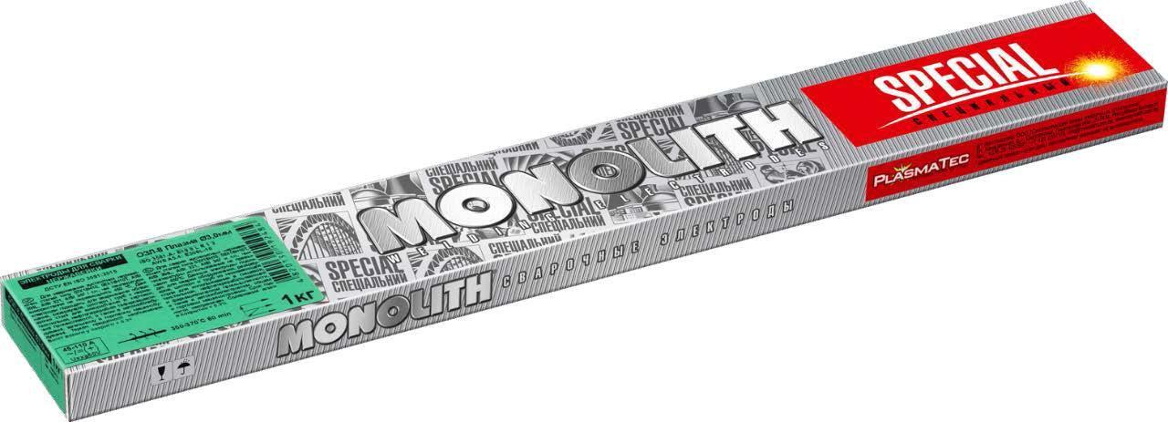 Электроды ОЗЛ 8 Плазма ф 2,5 мм /350мм 1кг.(E308L-16) ТМ MONOLITH. Сварка нержавеющих сталей, фото 1