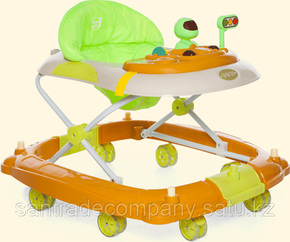 Baby Care Ходунки Cosmo 2 в 1, Горчичный (Mustard)