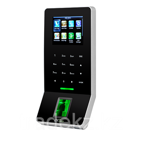Ультратонкий терминал учета рабочего времени и контроля доступа ZKTeco F22/ID - фото 2 - id-p66274436