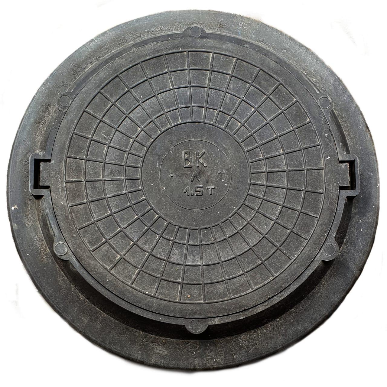 Люк черный 1,5т