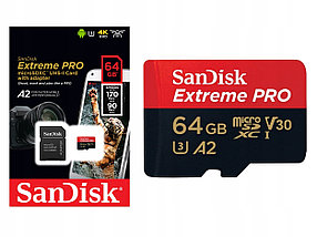 Micro SDXC Sandisk Extreme Pro  64GB UHS-I U3 170MB/S