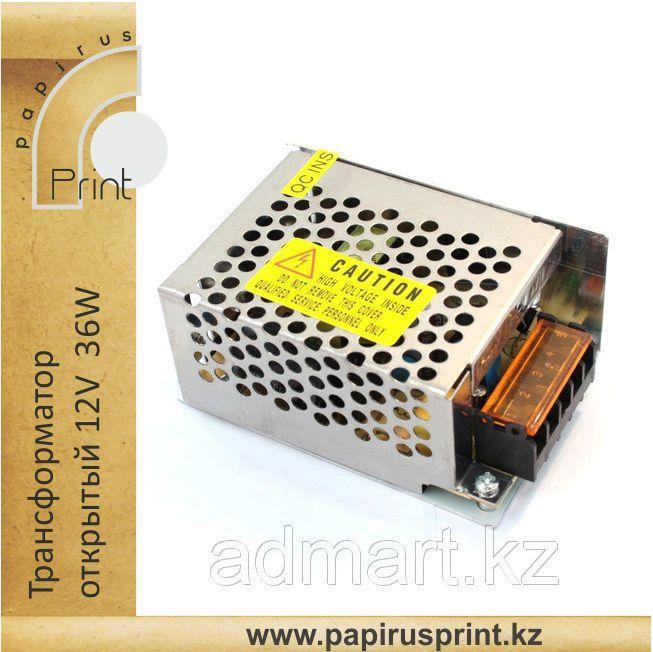 Трансформатор 12V, 36W открытый