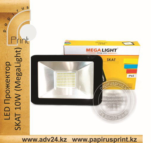LED Прожектор SKAT 10W (MegaLight)
