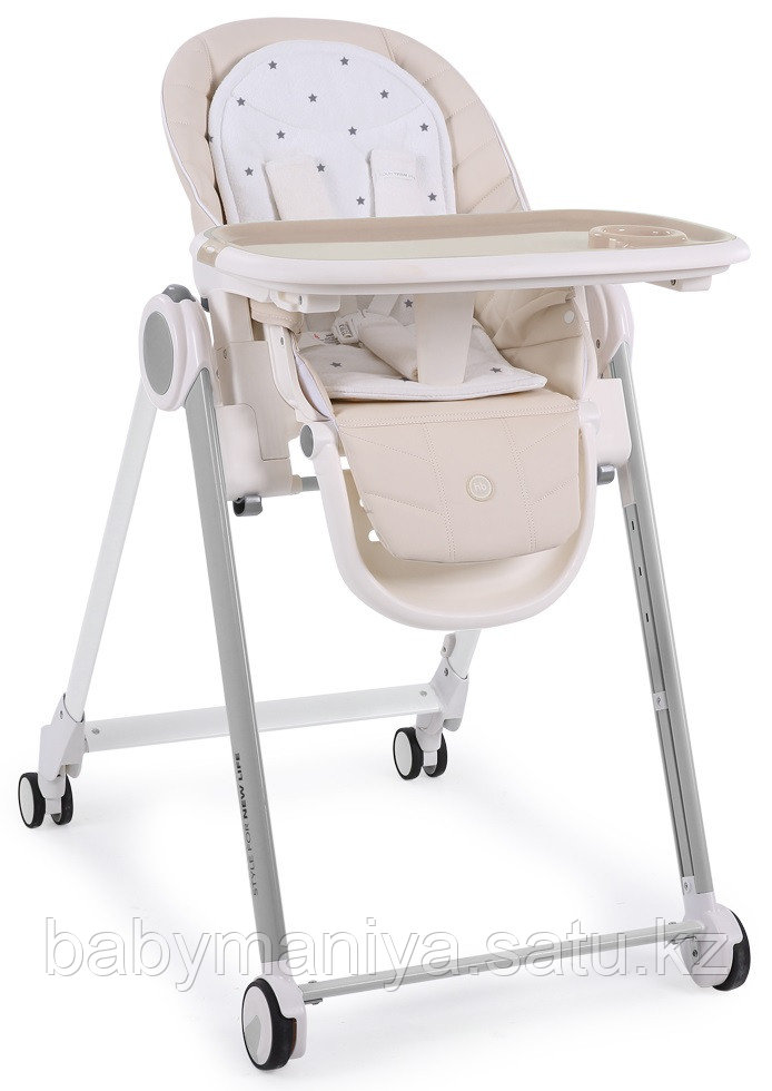 Стульчик для кормления Happy Baby Berny Beige Stars