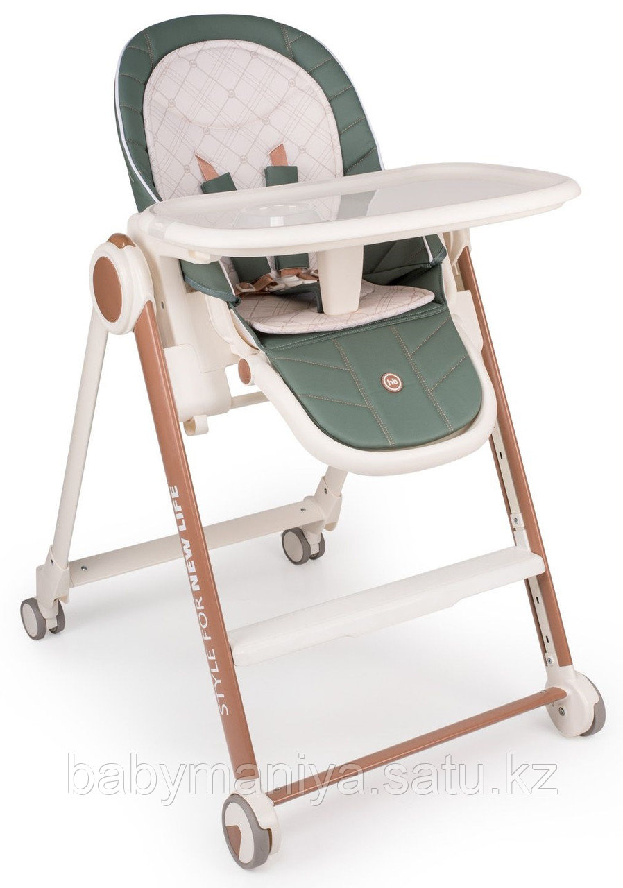 Стульчик для кормления Happy Baby Berny V2 Dark Green