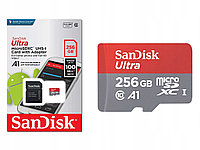 Micro SDXC Sandisk ultra 256GB 100MB/S UHS-I 10 CLASS