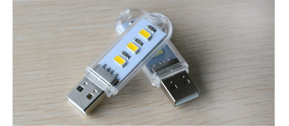 Лампа USB LED "ФЛЕШКА" без упаковки - фото 1 - id-p66283505