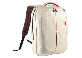 Рюкзак для ноутбука 15.6", Crown, BPG4415W, Материал нейлон Цвет белый с красными и серебряными вставками