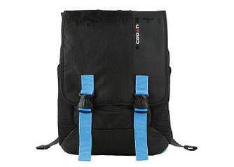 Рюкзак для ноутбука 15.6", Crown, BPH3315BBU, Материал нейлон Цвет черный с синими вставками
