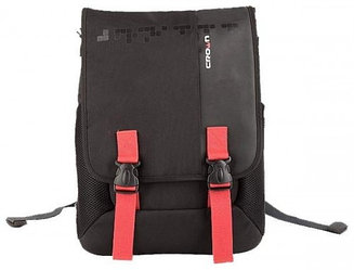 Рюкзак для ноутбука 15.6", Crown, BPH3315BR, Материал нейлон Цвет черный с красными вставками