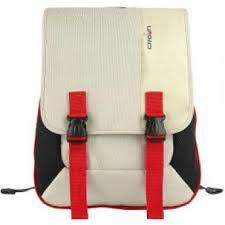Рюкзак для ноутбука 15.6", Crown, BPH3315WR, Материал нейлон Цвет белый с красно-черными вставками