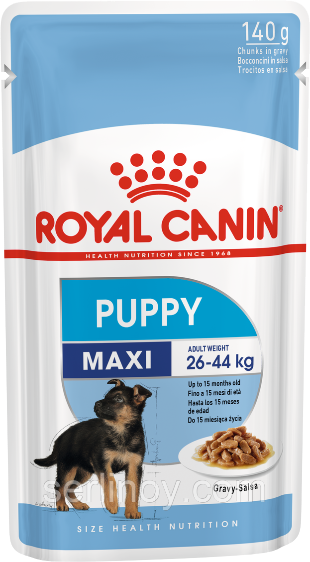Royal Canin Maxi Puppy влажный корм для щенков крупных пород от 2-х до 15 месяцев