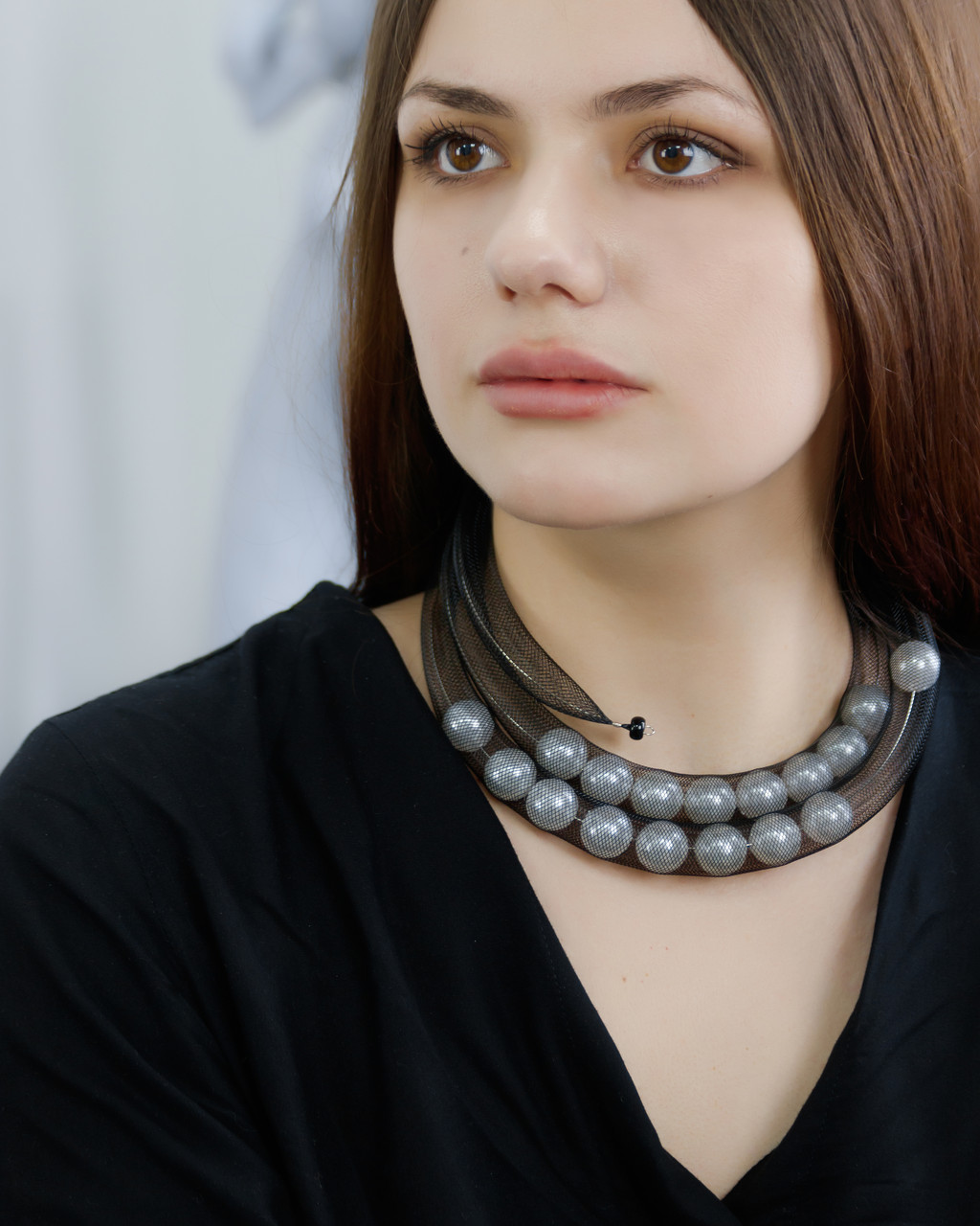 Колье сетка