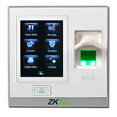 Биометрический терминал СКУД и учет рабочего времени ZKTeco SF400 (ZLM60) (палец/карта/пароль), фото 2