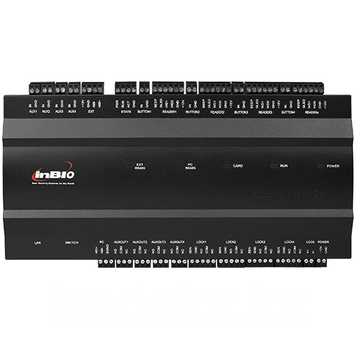 IP контроллер управления доступом к дверям ZKTeco inBio460 - фото 3 - id-p66302608