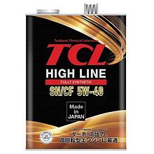 Японское моторное масло TCL HIGH LINE 5W-40 SN,CF 4L