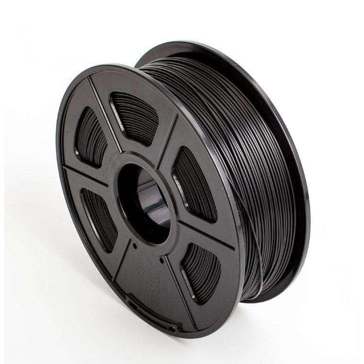 Пластик для 3D принтеров PLA+,SUNLU, черный