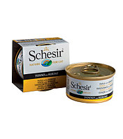 Schesir консервы для кошек (с тунцом и сурими) 85 гр.