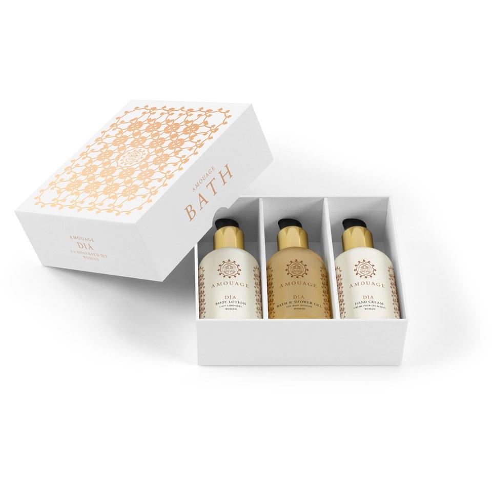Amouage Dia Women BATH(набор для тела-гель для душа,лосьон для тела,крем для рук)