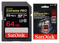 Sdxc Card Sandisk extreme pro 64GB 95MB/S UHS-I U3