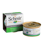 Schesir консервы для кошек (с цыпленком в собственном соку) 85 гр., фото 1