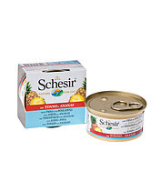 Schesir консервы для кошек (с тунцом, ананасом и рисом) 75 гр., фото 1