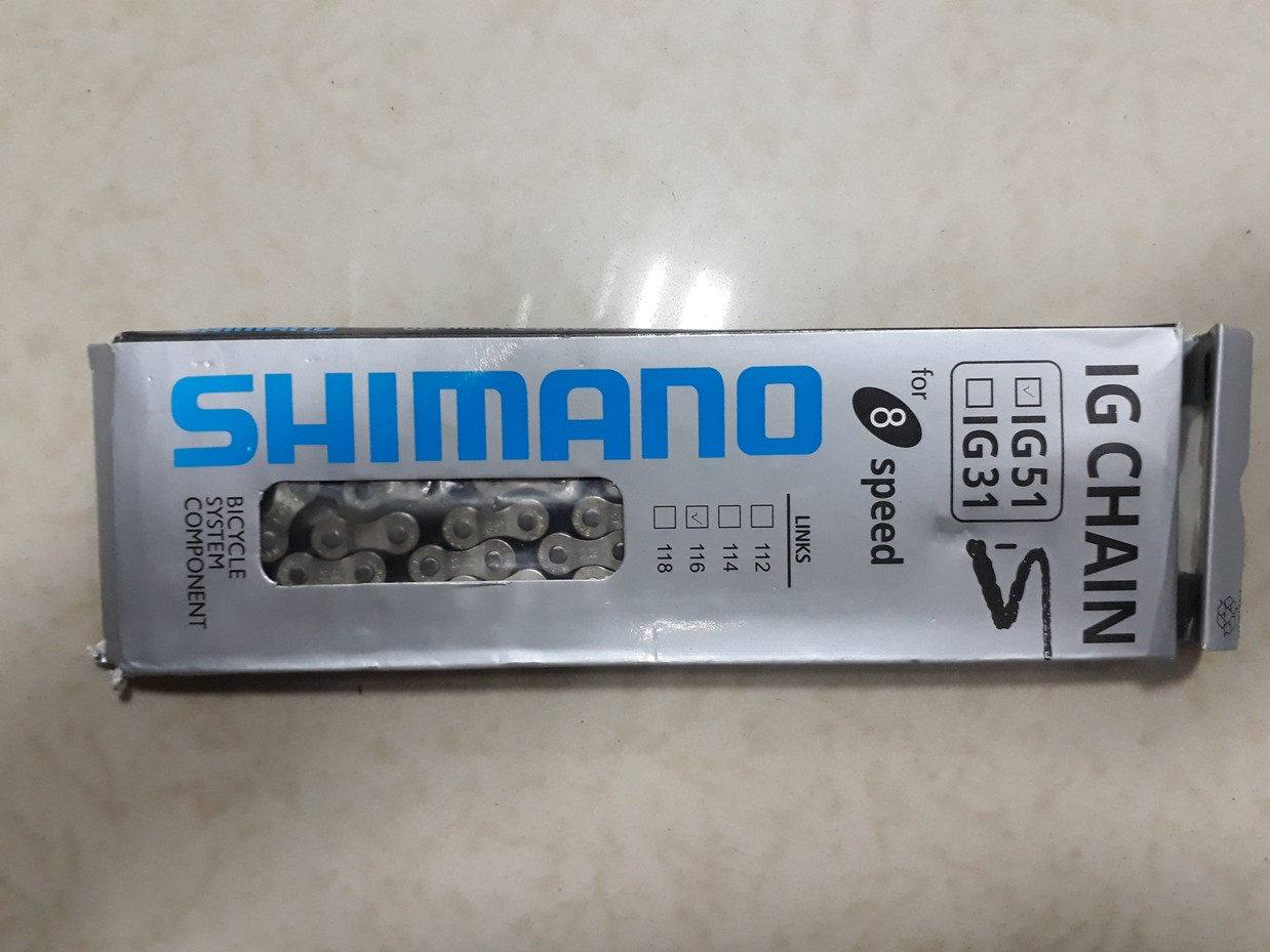 Велосипедная цепь Shimano. На 7-8 скоростей. 7-8 speed. Рассрочка. Kaspi RED