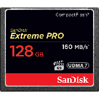 CompactFlash Sandisk extreme pro 128GB 160MB/S