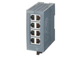 6GK5008-0GA10-1AB2 SCALANCE XB008G UNMANAGED INDUSTRIAL ETHERNET SWITCH FOR 10/100/1000MBIT/S; W. 8 X